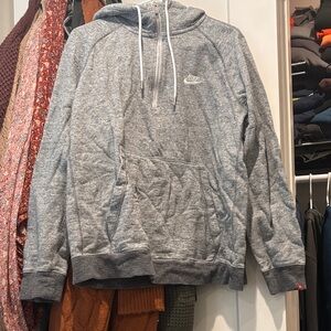 Nike Heather Gray Men's Pullover Hoodie